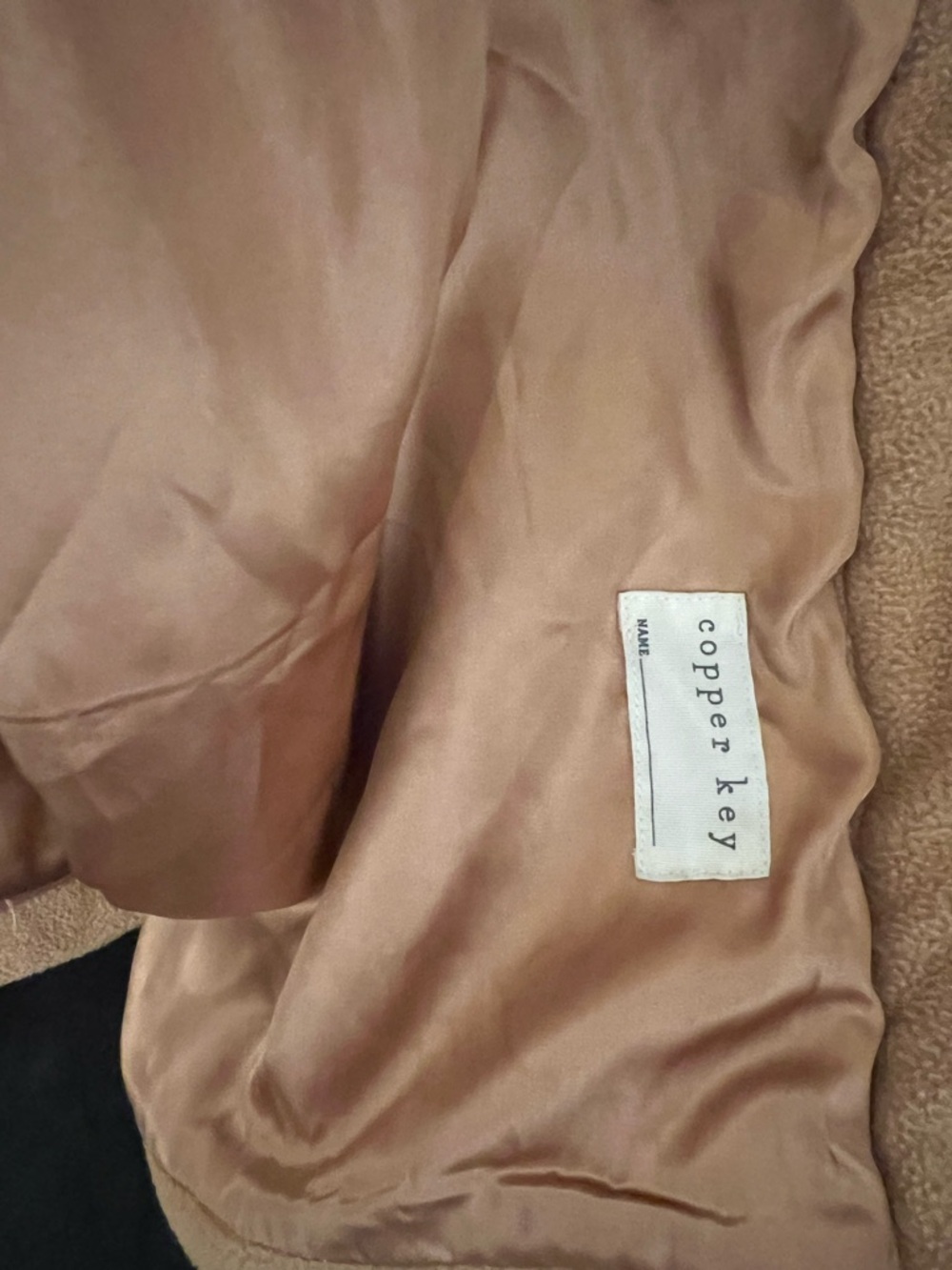 Copper Key Girls' Ruffle-Front Coat - Picture 4 of 4